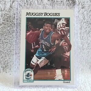 5/$20 Mint 1991 NBA Hoops Mugsy Bogues NBA Player Card 18!!